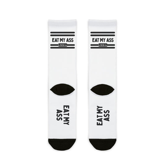 EAT MY ASS Socks - for Assplay & Facesitting