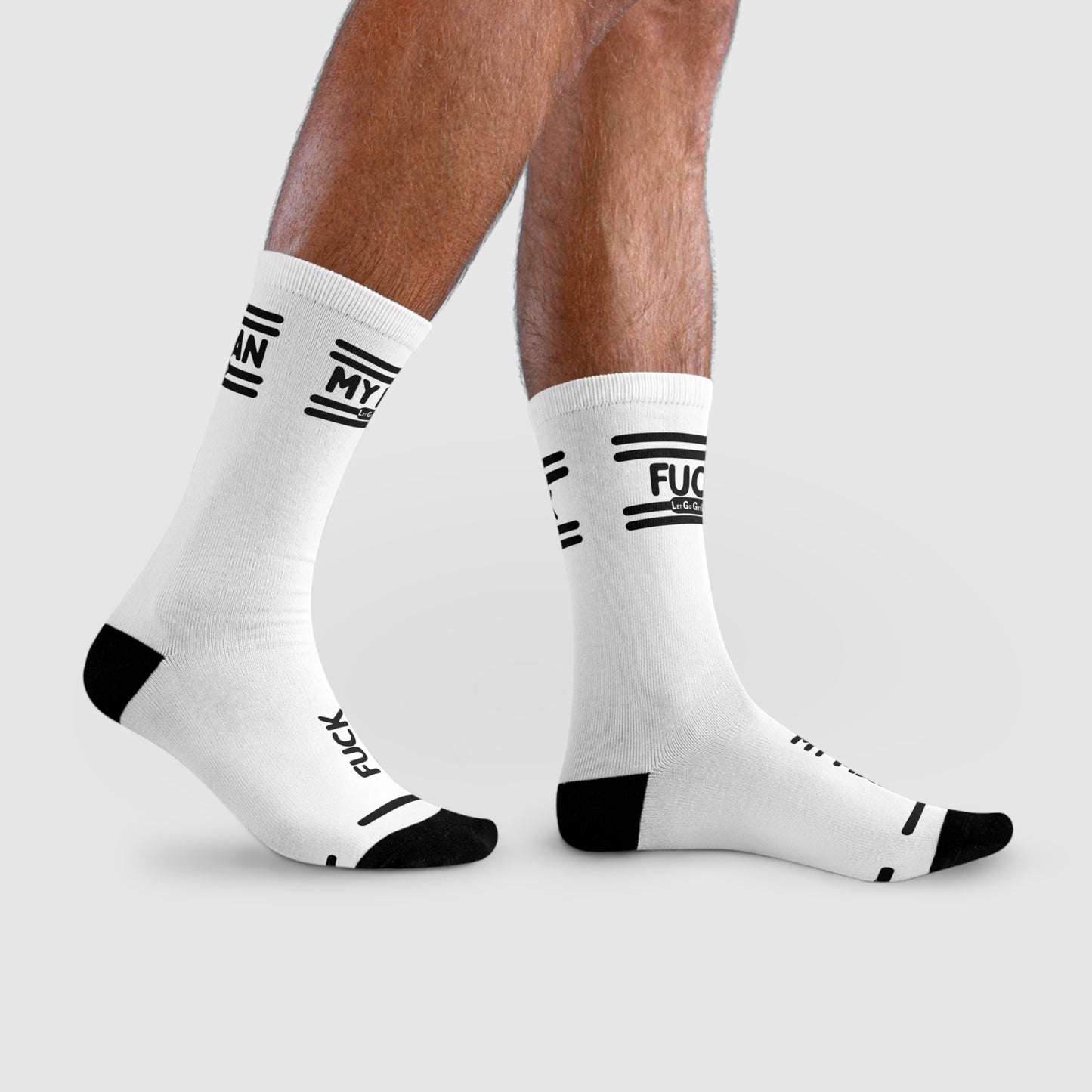 Socks expressing the need to be cheated on