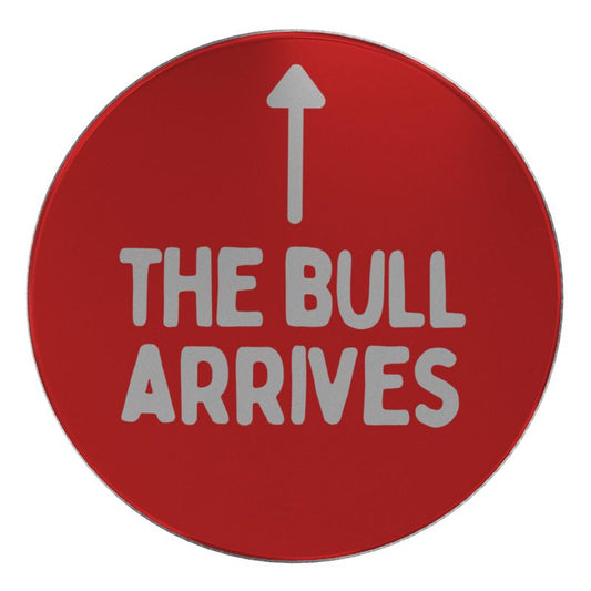 Arrow lid of the erotic countdown candle for cuckolds