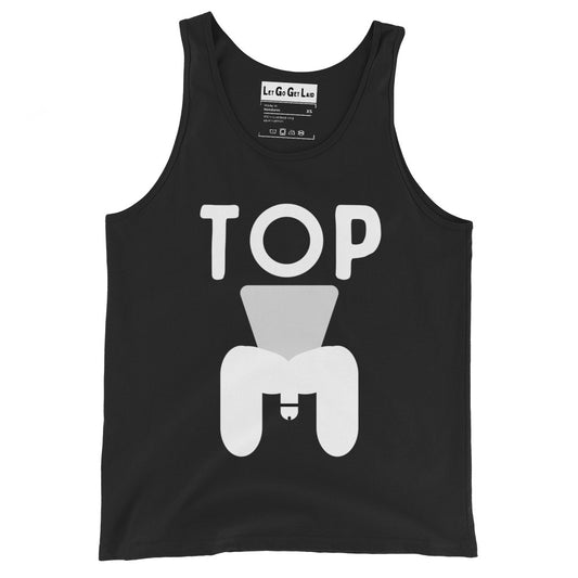 Gay "TOP" tank top for cruising and parties