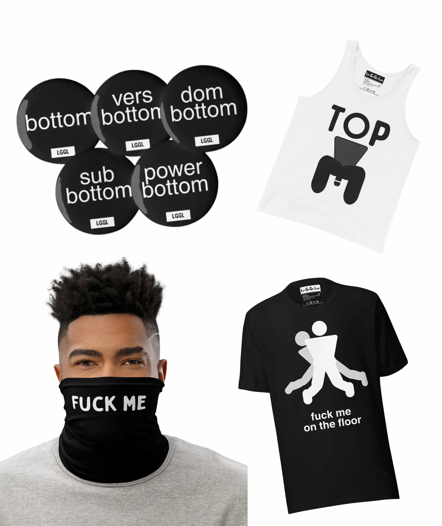 Core Zone: for Tops, Bottoms, Vers & Sides