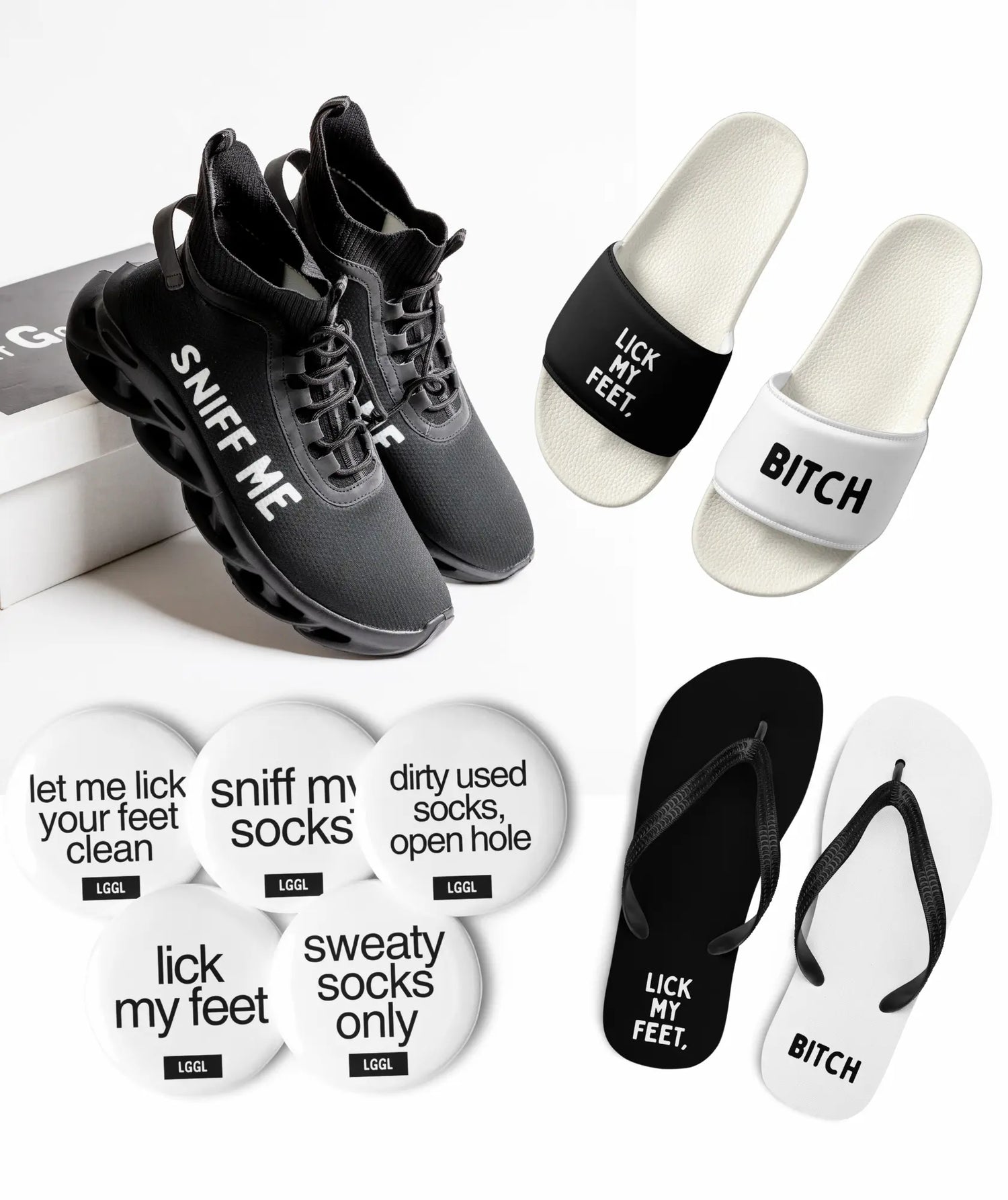 LetGoGetLaid Feet, Socks and Shoes Fetish Zone products