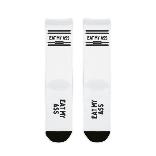 EAT MY ASS Socks - for Assplay & Facesitting