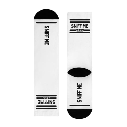 "SNIFF ME" Socks - Gay Club Fetish Party; For Hardcore Feet Worship
