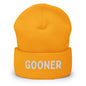 LetGoGetLaid Christmas beanie with "Gooner" text