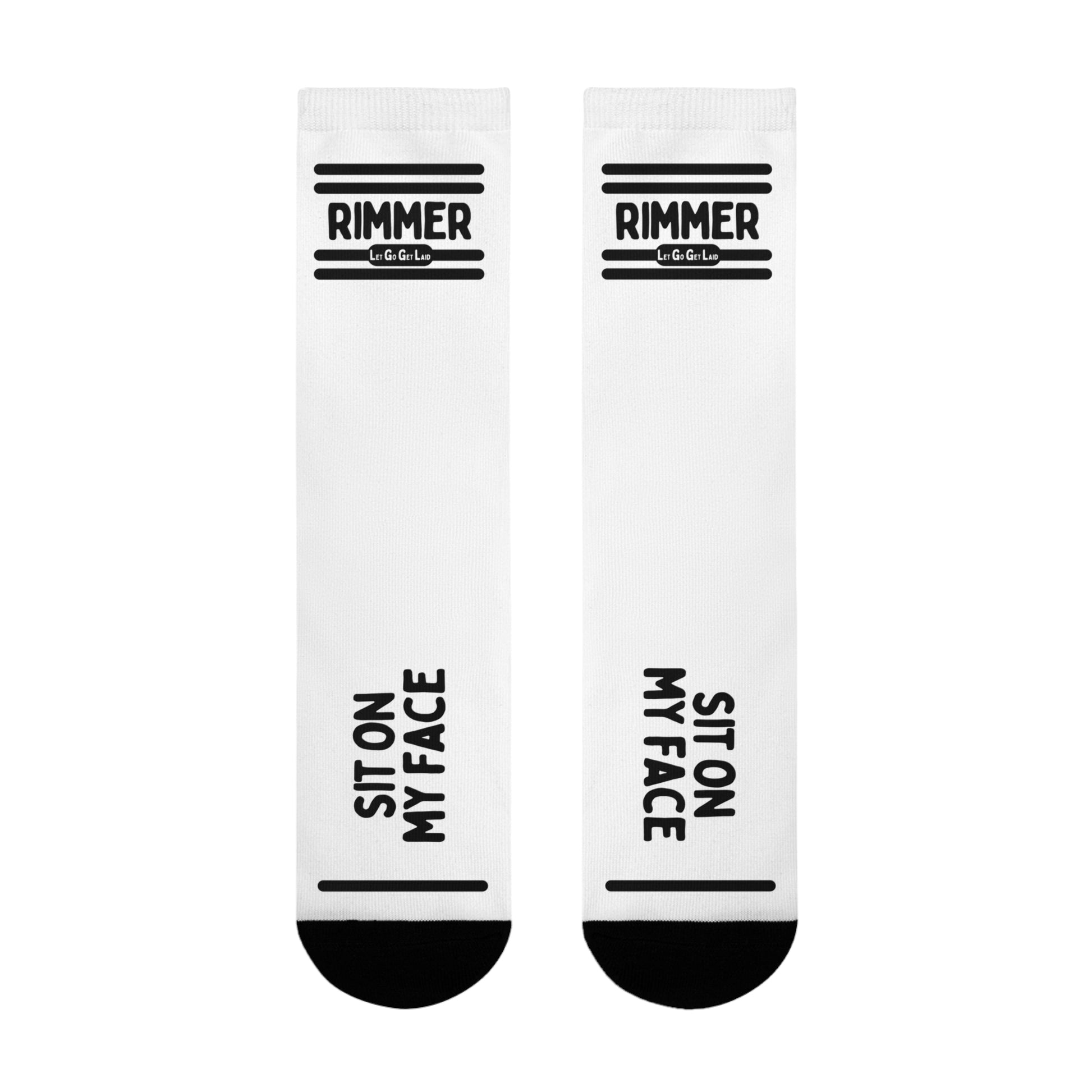 Kinky LGBT Rimmer socks for fetish play