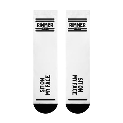 Kinky LGBT Rimmer socks for fetish play