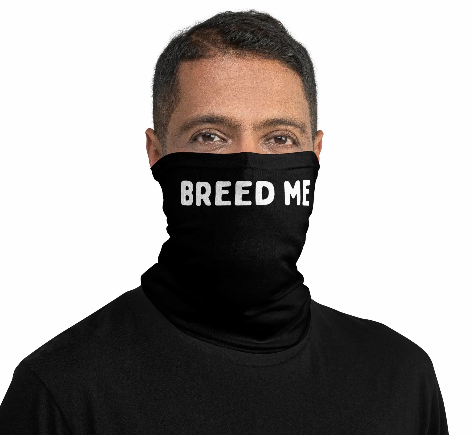 "Breed me" face cover for bottoms for DL cruising and anonymous fun. By LetGoGetLaid