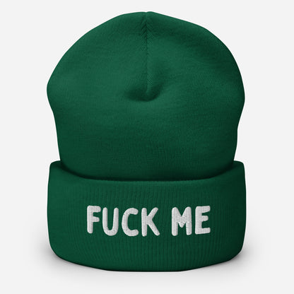 LetGoGetLaid fetish accessories for bottoms with "Fuck Me" text