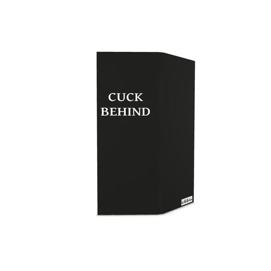 Cuckold room divider for when he is only allowed to listen