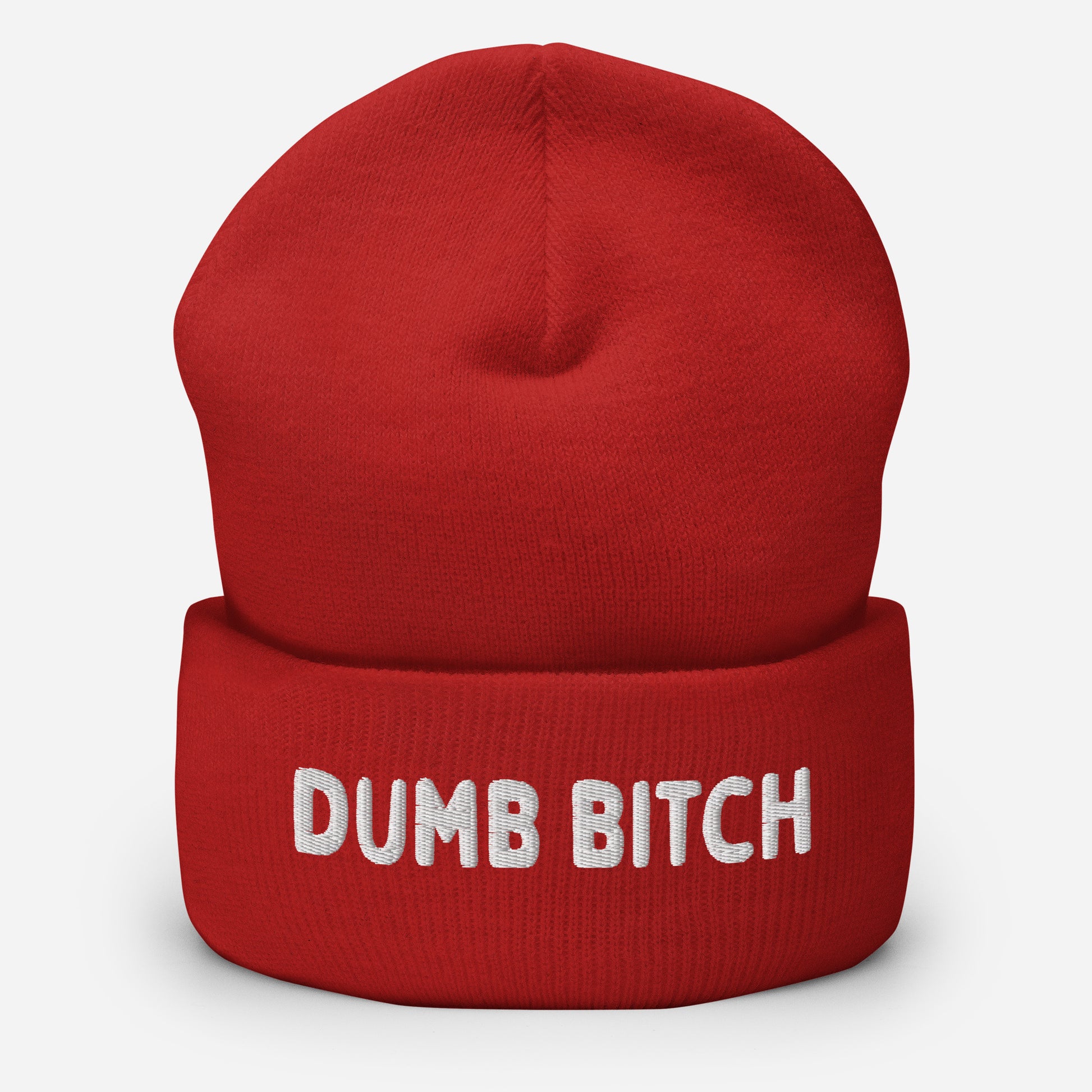 LetGoGetLaid "Dumb Bitch" beanie - kinky fetish accessories available at www.letgogetlaid.com