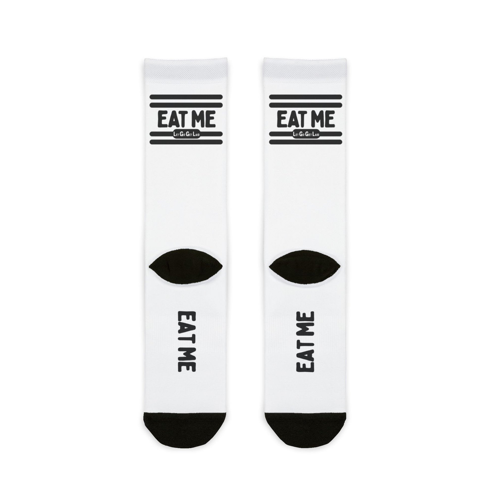 EAT ME gay rimming socks for ass worship - gay kink socks by LetGoGetLaid