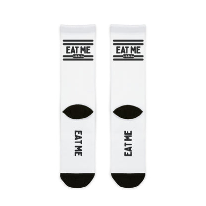 EAT ME gay rimming socks for ass worship - gay kink socks by LetGoGetLaid
