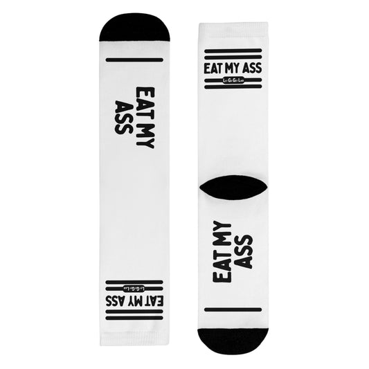 Rimming & Assplay white socks from LetGoGetLaid