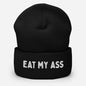 Rimming accessories - beanie with "EAT MY ASS" text for the gay community