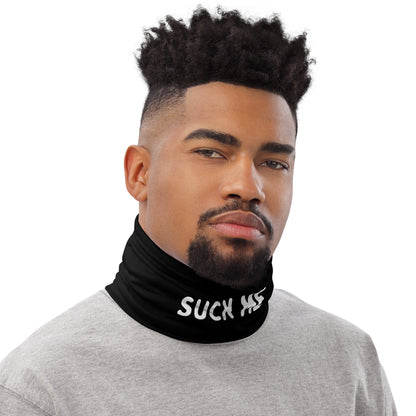 LGGL face covering worn as a neck warmer