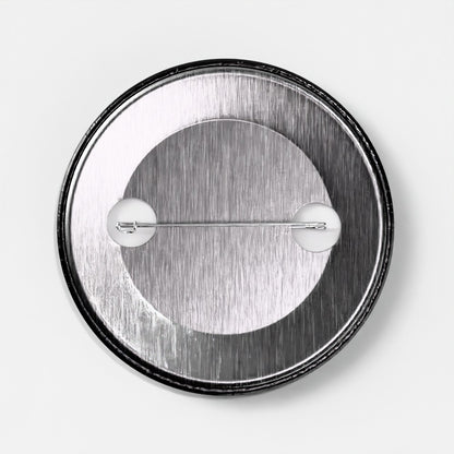 Back view of a pinback button