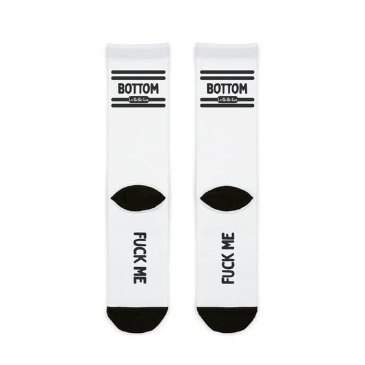 LetGoGetLaid kinky accessories with "BOTTOM" text