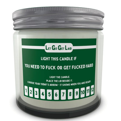 Green gay vers candle for LGBT couple