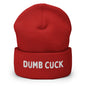 Red beanie from the Cuckolding collection - only at www.letgogetlaid.com