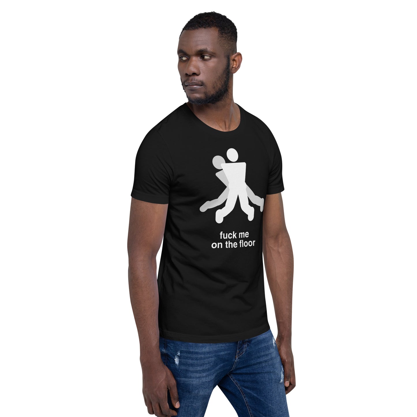Gay jock bottom tshirt for parties and pride