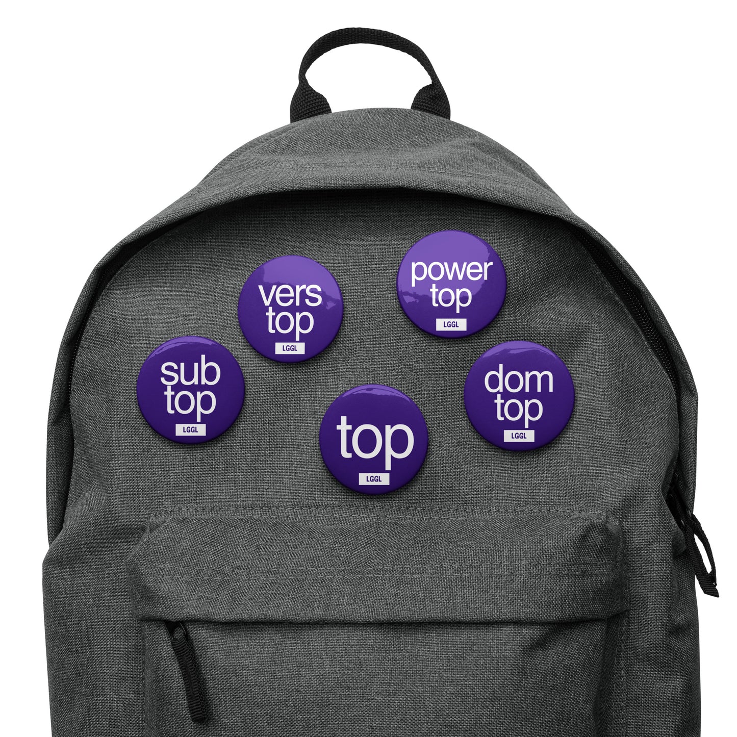 LGGL set of pinback buttons from the top collection