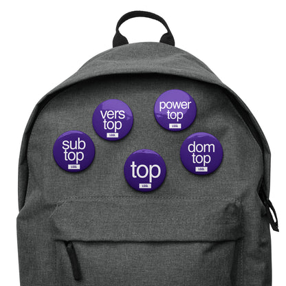 LGGL set of pinback buttons from the top collection