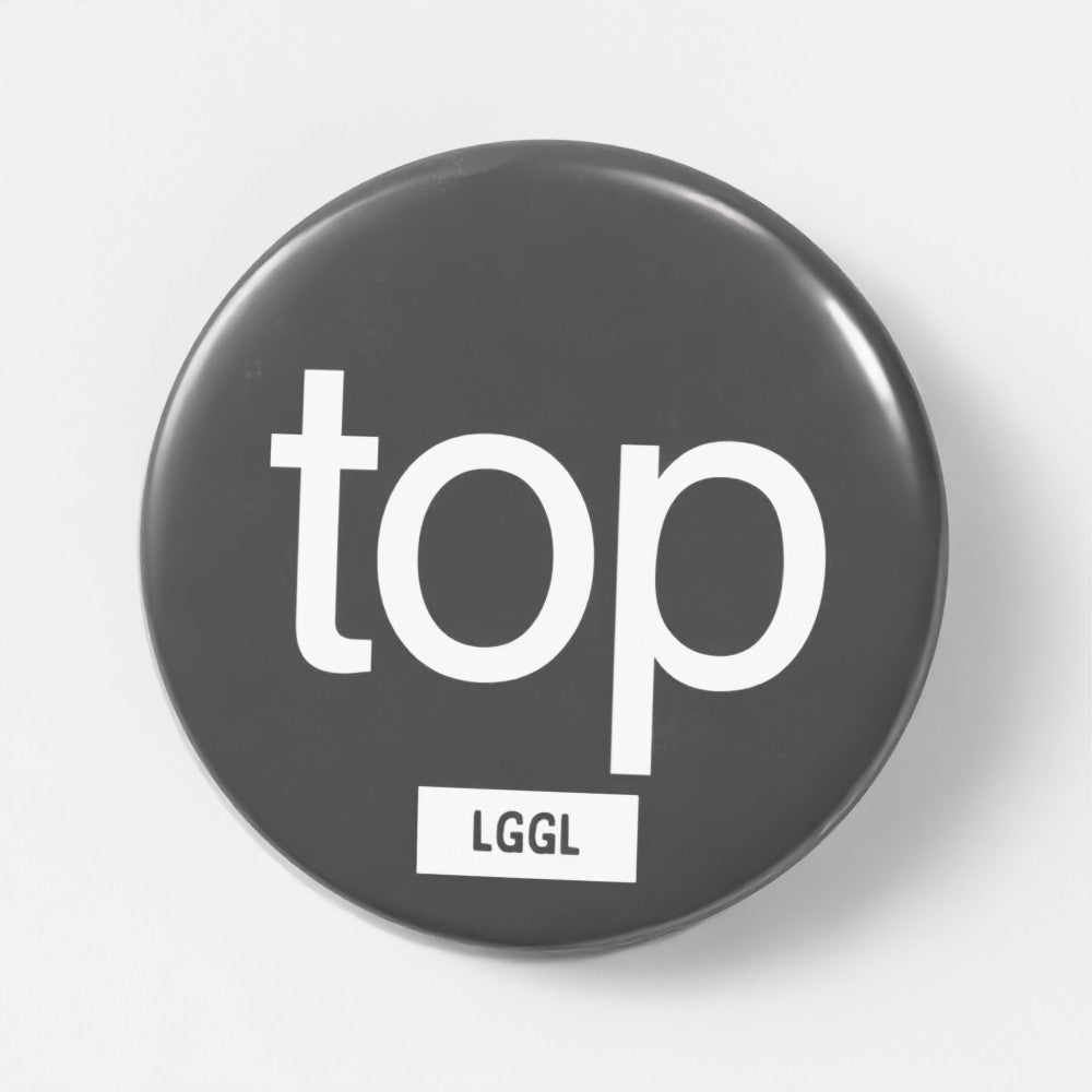 A fetish gear accessory with "top"