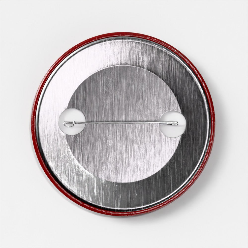 Hole worship and rimming kink signal - gay fetish pinback button mockup by LetGoGetLaid