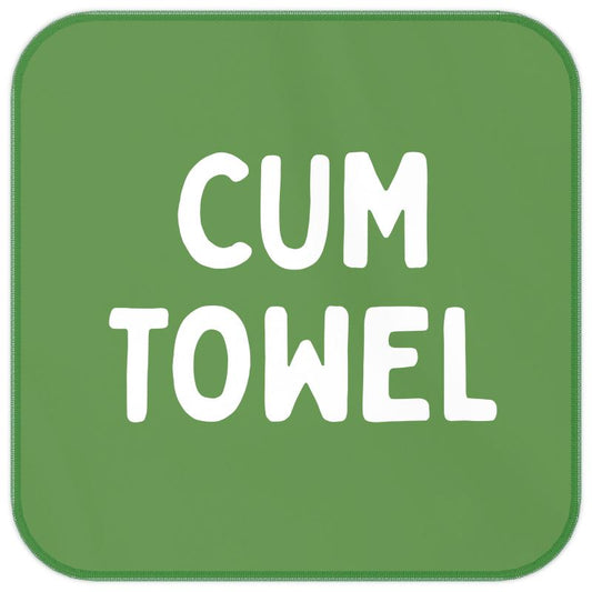 Cum Towel - LetGoGetLaid microfiber towel for hookup aftercare 