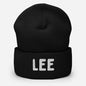 LetGoGetLaid Kinky Beanie: Ticklee Gear - Black Beanie with Lee text
