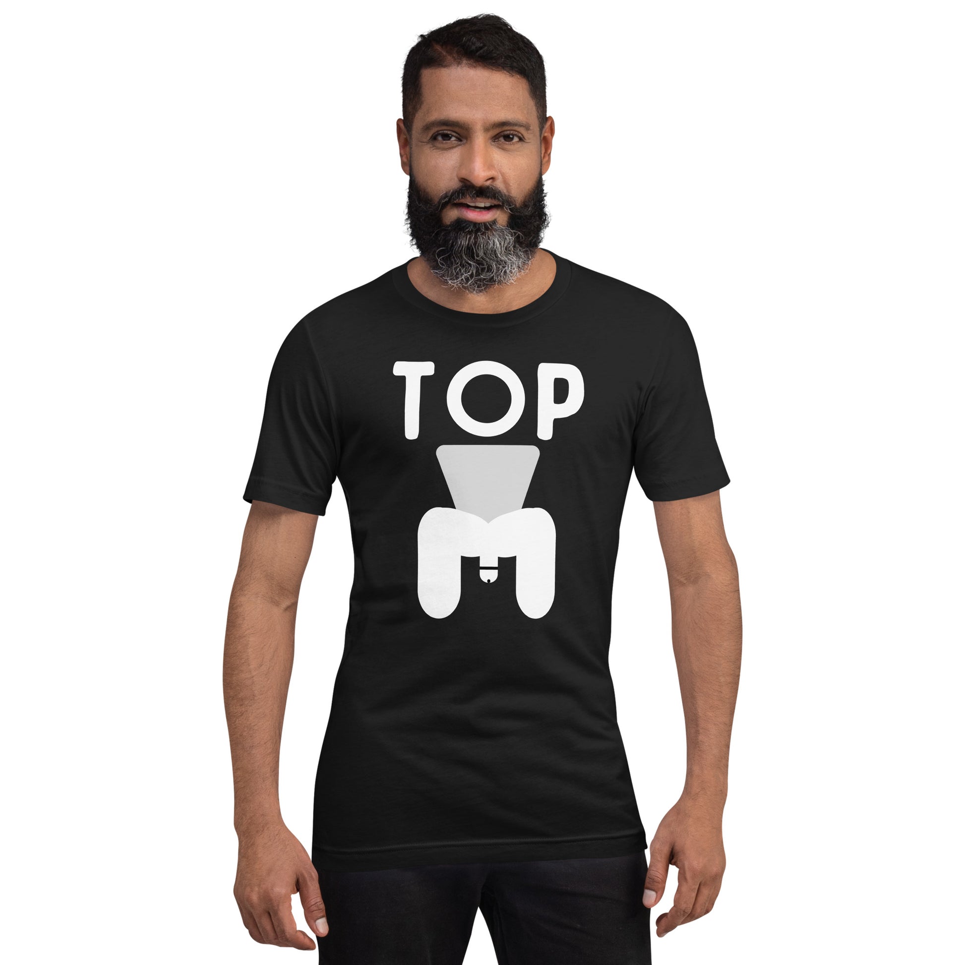 LGGL bold statement clothes - t-shirt with "TOP" text