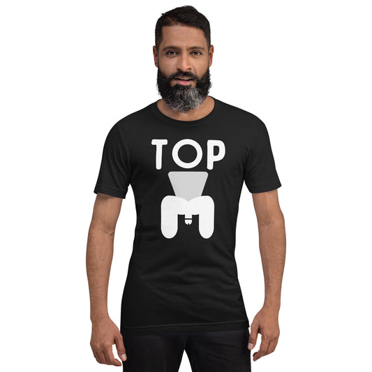 LGGL bold statement clothes - t-shirt with "TOP" text