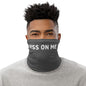 Gay watersports face cover with "Piss on me" text 