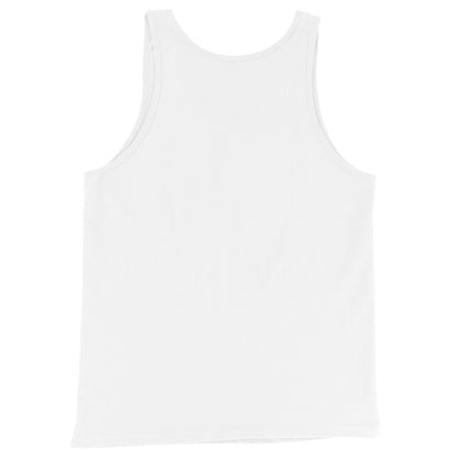 White tank top (back) on a white background