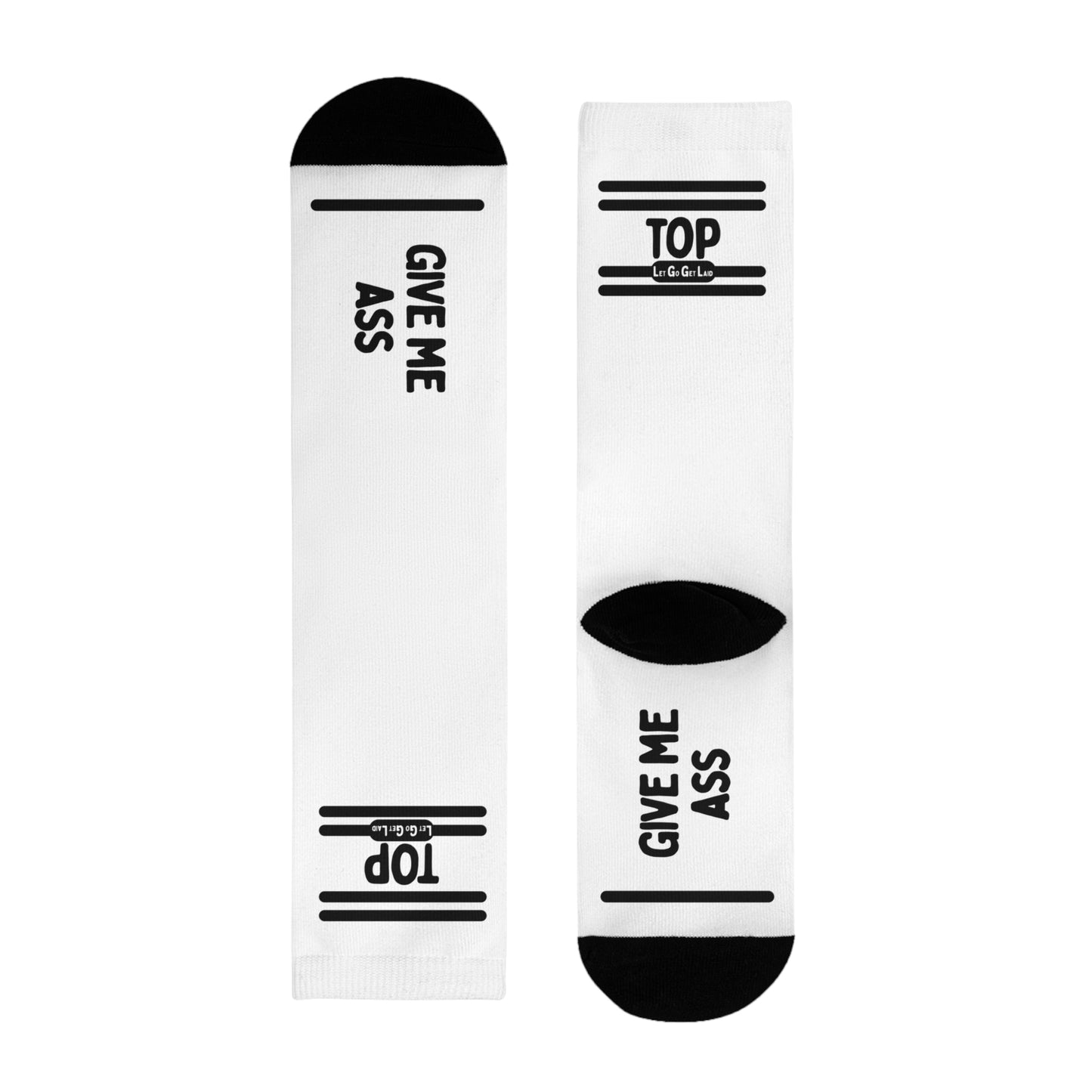 LGGL socks for kinky tops that party a lot