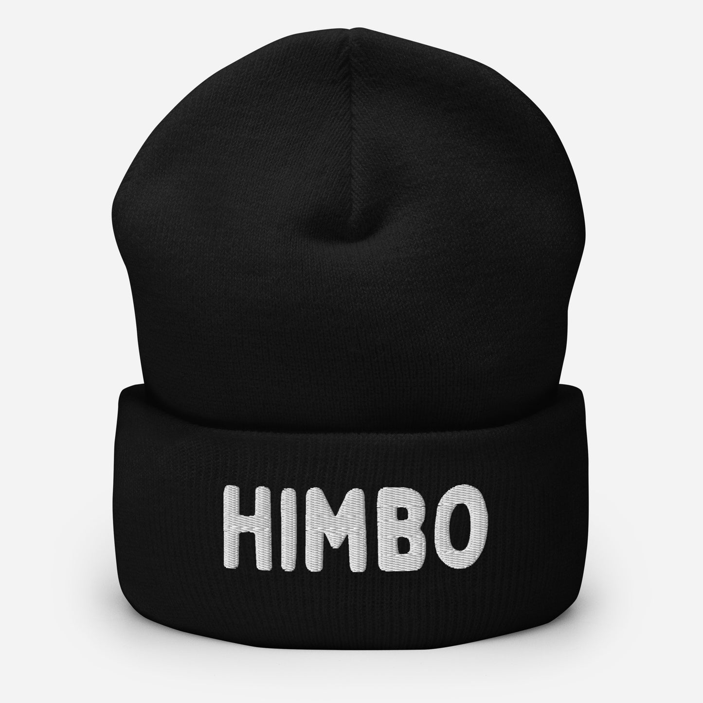 LetGoGetLaid beanie with text "HIMBO" only available at www.letgogetlaid.com