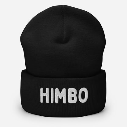 LetGoGetLaid beanie with text "HIMBO" only available at www.letgogetlaid.com