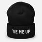 "Tie Me Up" beanie - a Christmas winter gift available at www.letgogetlaid.com