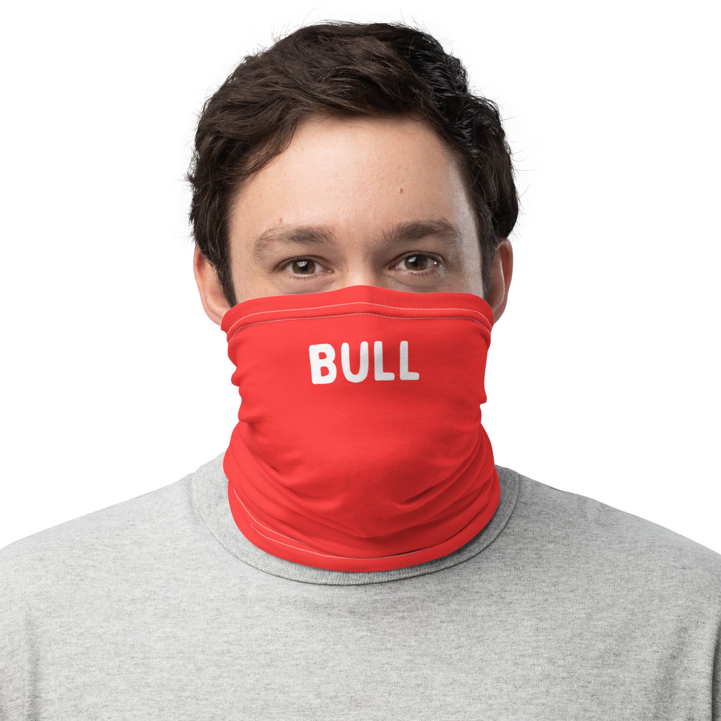 LGGL red face covering for gay bulls