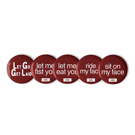 Pride accessories kinky gay fetish LGGL pin badges 