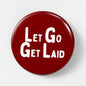LGGL logo pinback button