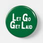 Badge featuring the company logo