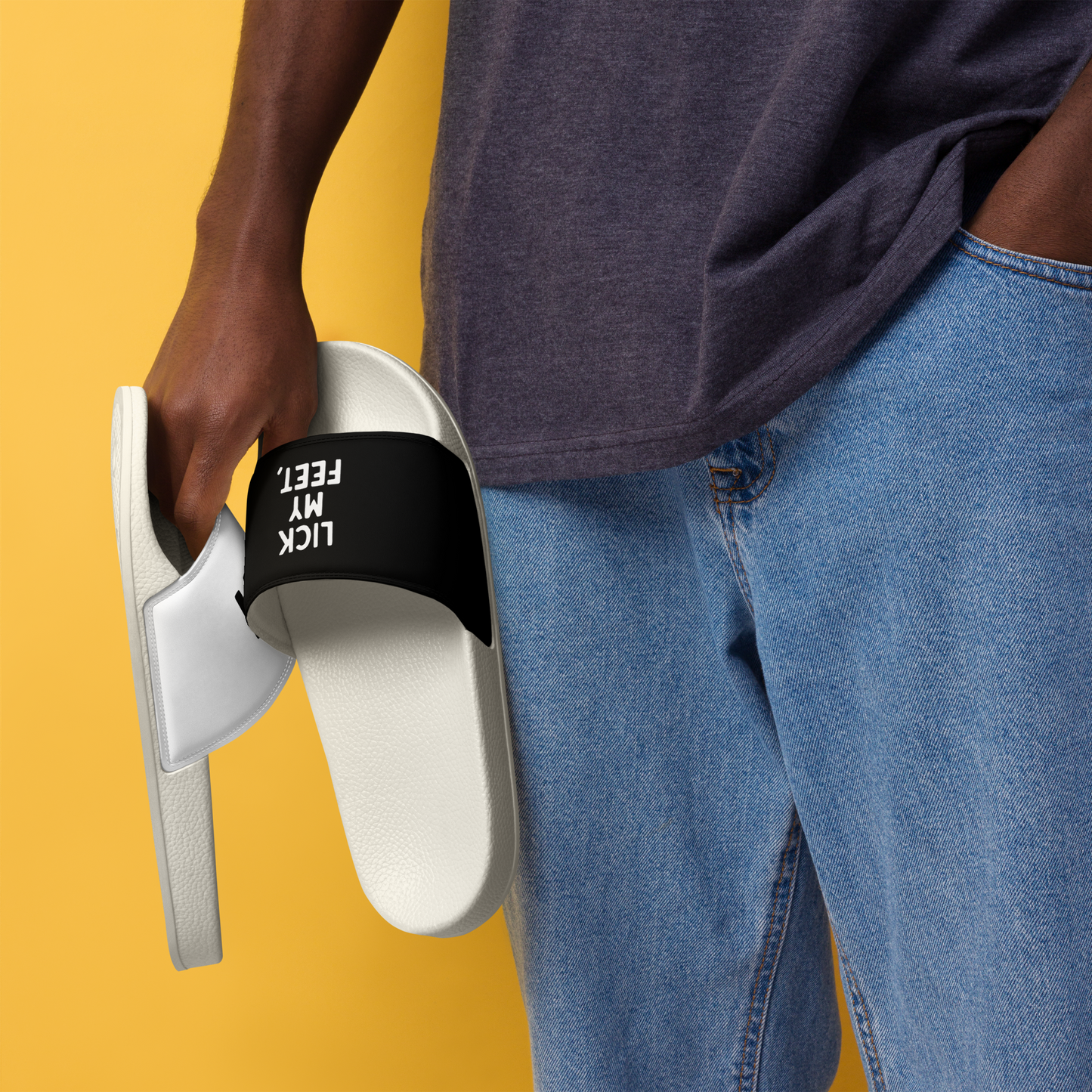 LICK MY FEET, Bitch - Slides - Feet & Socks Worship Accessories