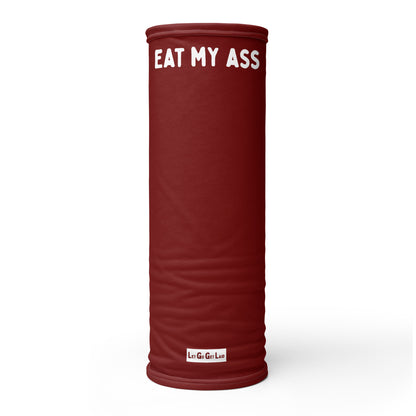 Kinky fetish Pride accessories - face covering with "Eat my ass" text