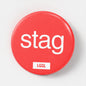 Gay stag kink pin badge - gay cuckolding fetish accessory for fetish nights and sex clubs