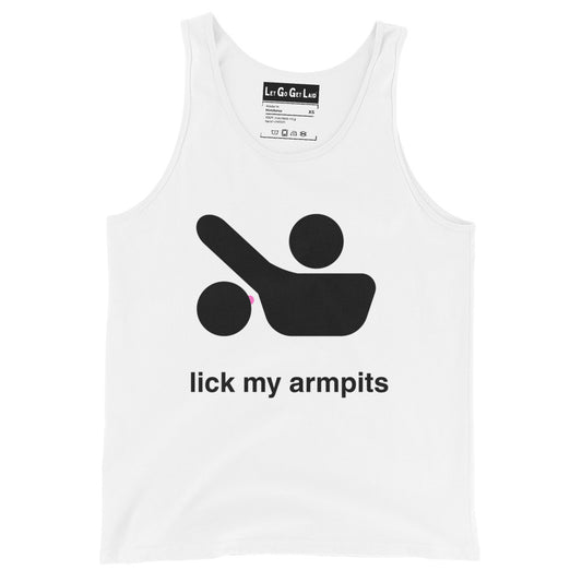 LetGoGetLaid tank top for armpit fetish