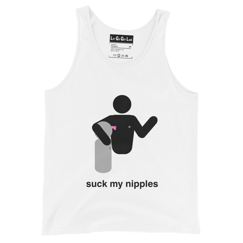 LetGoGetLaid Nipple Fetish Tank Top - Nipple Worship Gear. Only at www.letgogetlaid.com