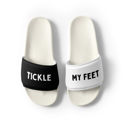 LetGoGetLaid "Tickle My Feet" Slides - Accessories for Ticklees.