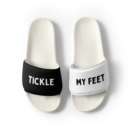 LetGoGetLaid "Tickle My Feet" Slides - Accessories for Ticklees.